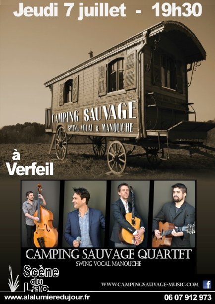 Affiche Camping Sauvage