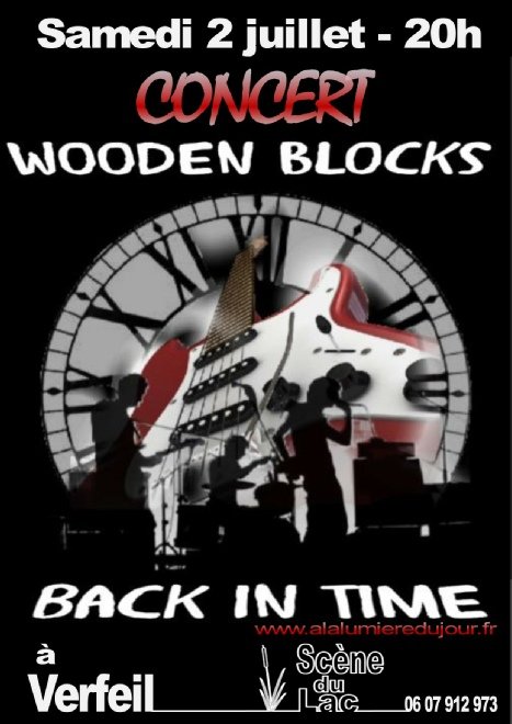 Affiche Wooden Blocks